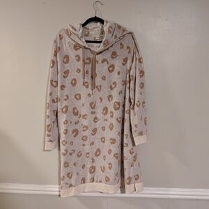 Kookaburra Ugg Long Fleece Hoodie Size M